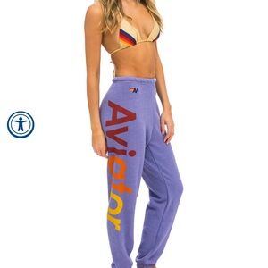 Brand New Aviator Nation Sweatpants - Lavender